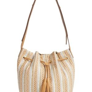 Eric Javits straw Millicent bucket bag